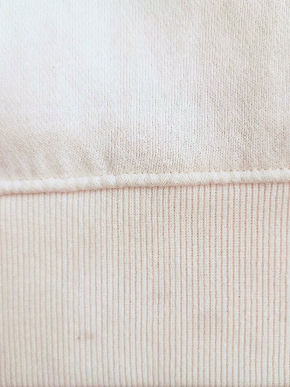 Hollister Saint Tropez France Marlin Crewneck Sweatshirt - Size L, Cream / Pink - Picture 6 of 7